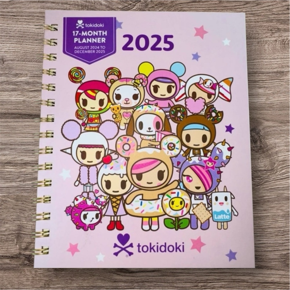 Tokidoki 2025 Planner with Vibrant Characters